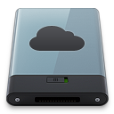 Graphite iDisk B Icon 128x128 png